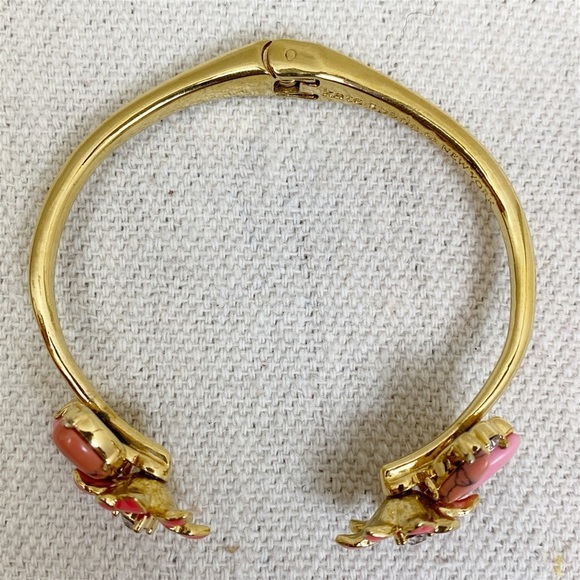 kate spade New York Glossy Petals Cuff Bracelet. - Picture 4 of 7